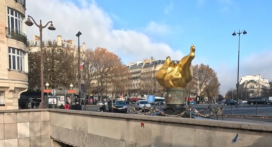 Flame of Liberty Sculpture