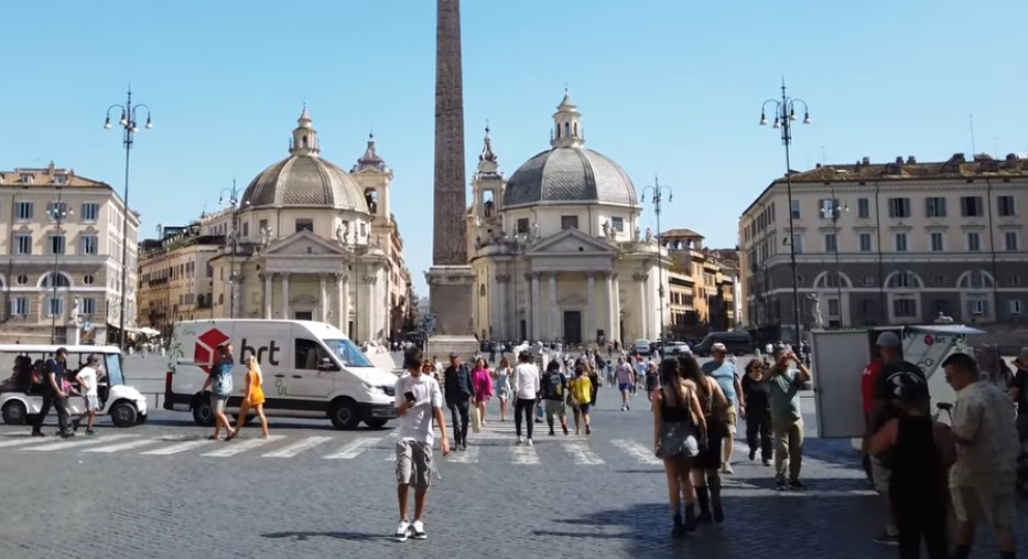 Piazza del Popolo Plaza Rome