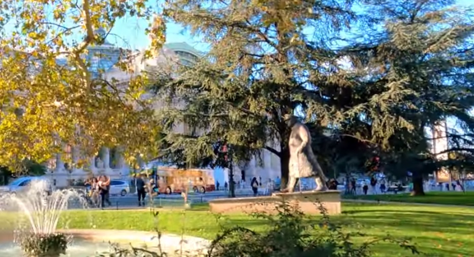 Statue of Winston Churchill